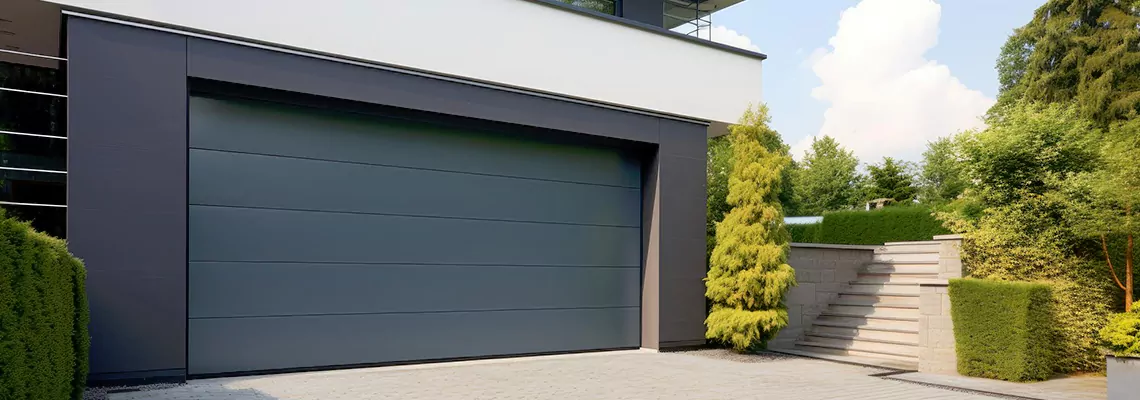 Haas Galvanized Steel Garage Door in Normal, IL