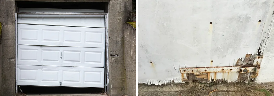 Rotten Commercial Garage Door Repair in Normal, IL